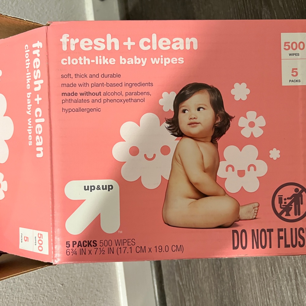 4 pack baby wipes
